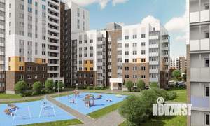 2-к квартира, строящийся дом, 43м2, 10/12 этаж