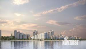 2-к квартира, строящийся дом, 36м2, 3/25 этаж