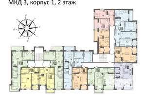 1-к квартира, вторичка, 44м2, 2/4 этаж