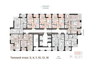 1-к квартира, вторичка, 40м2, 4/25 этаж