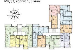 1-к квартира, вторичка, 50м2, 3/4 этаж