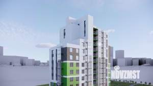 3-к квартира, строящийся дом, 55м2, 3/23 этаж