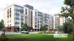 2-к квартира, строящийся дом, 44м2, 6/8 этаж