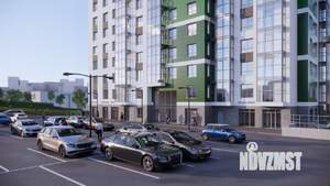 2-к квартира, строящийся дом, 50м2, 17/23 этаж