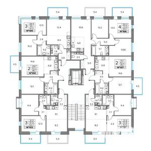 4-к квартира, вторичка, 85м2, 4/5 этаж