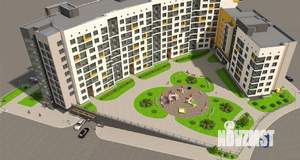 2-к квартира, строящийся дом, 53м2, 3/9 этаж