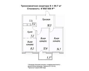 Фото квартиры на продажу (1)