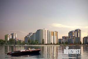 2-к квартира, строящийся дом, 43м2, 18/21 этаж