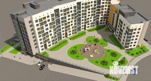 3-к квартира, строящийся дом, 73м2, 5/9 этаж