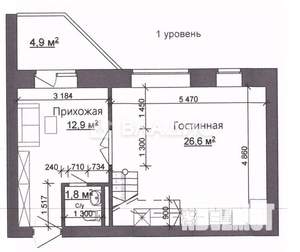 5-к квартира, вторичка, 145м2, 5/6 этаж