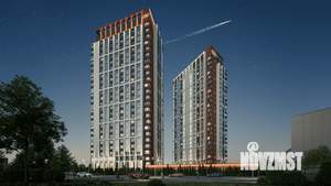 1-к квартира, вторичка, 40м2, 16/25 этаж