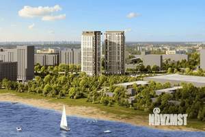 2-к квартира, вторичка, 53м2, 8/25 этаж