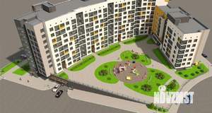 3-к квартира, строящийся дом, 83м2, 9/9 этаж