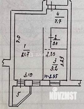 5-к квартира, вторичка, 125м2, 5/6 этаж