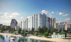 1-к квартира, строящийся дом, 33м2, 5/25 этаж
