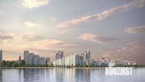 2-к квартира, строящийся дом, 54м2, 2/14 этаж