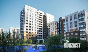 2-к квартира, строящийся дом, 43м2, 7/9 этаж