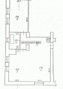 2-к квартира, вторичка, 57м2, 1/3 этаж