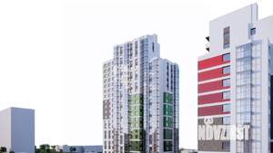 2-к квартира, строящийся дом, 39м2, 13/23 этаж
