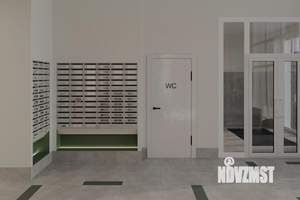 2-к квартира, строящийся дом, 50м2, 17/23 этаж