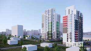 1-к квартира, строящийся дом, 29м2, 9/23 этаж