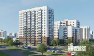 3-к квартира, строящийся дом, 54м2, 9/14 этаж