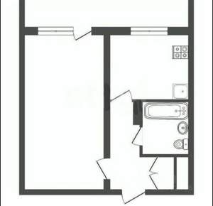 1-к квартира, вторичка, 36м2, 8/10 этаж