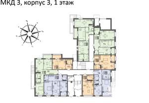 2-к квартира, вторичка, 71м2, 1/4 этаж