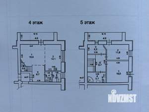 4-к квартира, вторичка, 102м2, 4/5 этаж