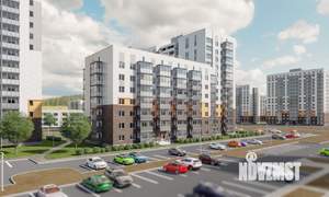 2-к квартира, строящийся дом, 43м2, 9/14 этаж