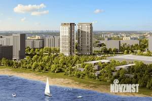 2-к квартира, вторичка, 43м2, 17/25 этаж