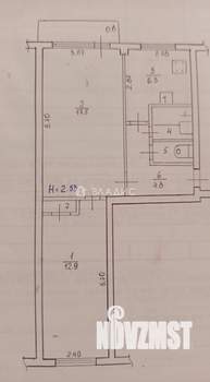 2-к квартира, вторичка, 45м2, 4/5 этаж