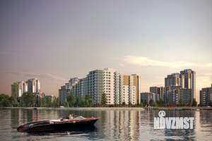3-к квартира, строящийся дом, 49м2, 24/25 этаж