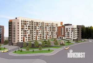 3-к квартира, строящийся дом, 71м2, 6/10 этаж