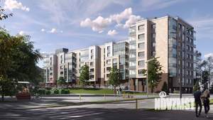 2-к квартира, строящийся дом, 45м2, 7/8 этаж