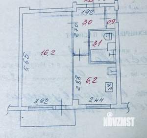 1-к квартира, вторичка, 29м2, 1/5 этаж