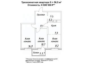 Фото квартиры на продажу (1)