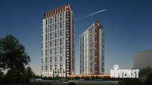 1-к квартира, вторичка, 40м2, 17/25 этаж