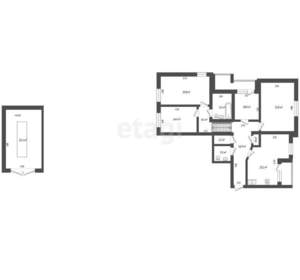4-к квартира, вторичка, 128м2, 1/3 этаж