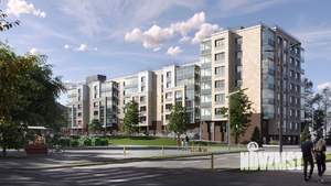 2-к квартира, строящийся дом, 44м2, 6/8 этаж