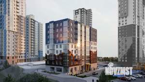 Студия квартира, строящийся дом, 30м2, 24/24 этаж