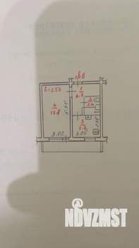 1-к квартира, вторичка, 35м2, 3/5 этаж