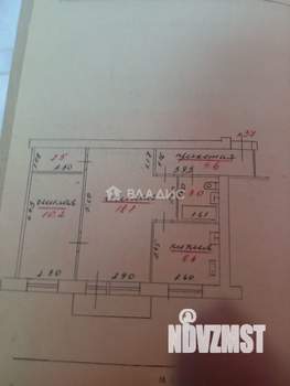 2-к квартира, вторичка, 45м2, 5/5 этаж