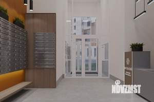 2-к квартира, строящийся дом, 47м2, 6/19 этаж