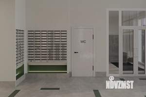 3-к квартира, строящийся дом, 58м2, 13/23 этаж
